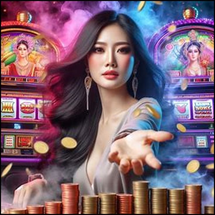 Tampilan utama permainan Diamond Empire di platform singwin dengan gulungan berlian dan antarmuka taruhan